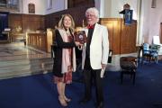 First place trophy for large choirs at the Weston Festival for Music and Drama - 2018